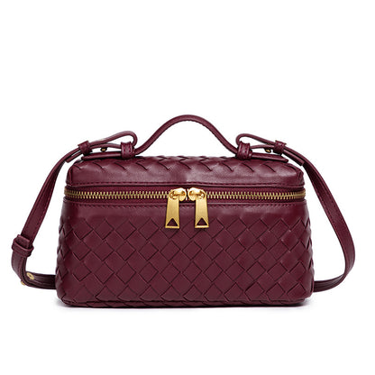 Luxury Woven Crossbody Handbag Acalora