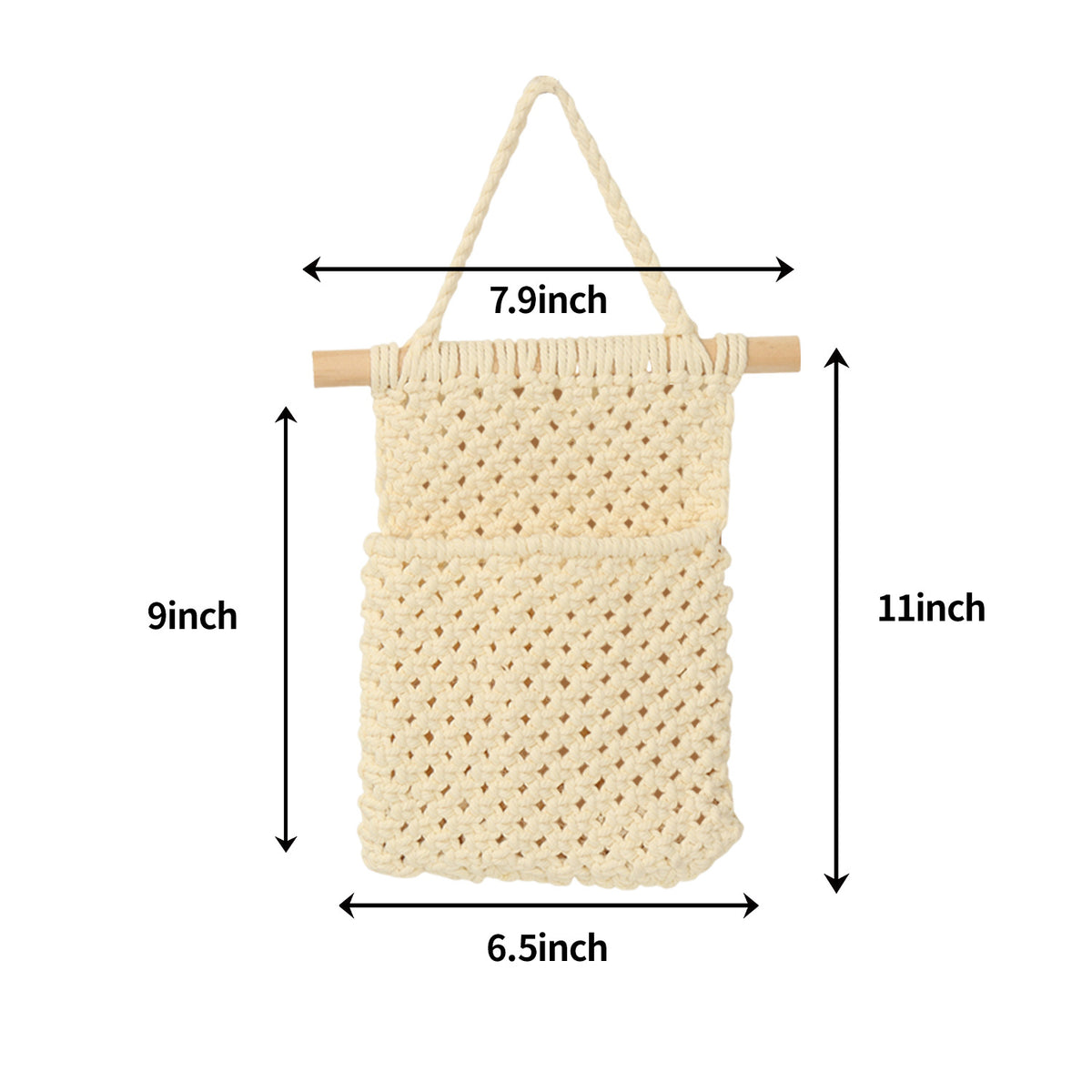 Decorative Crochet Storage Bag