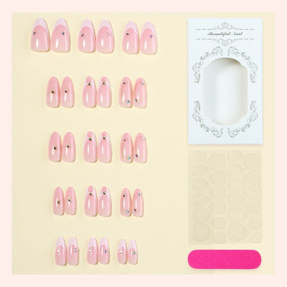 Elegant Decorative Press-On Nail Art Set Acalora