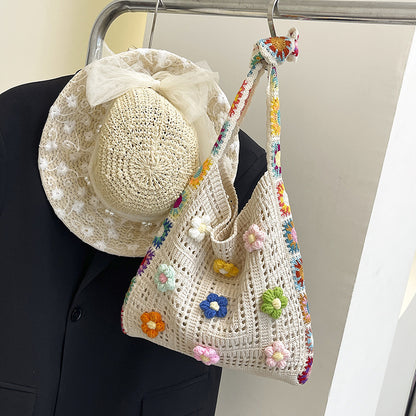 Floral Embellished Sun Hat Acalora
