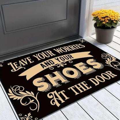 Cartoon-Themed Doormat
