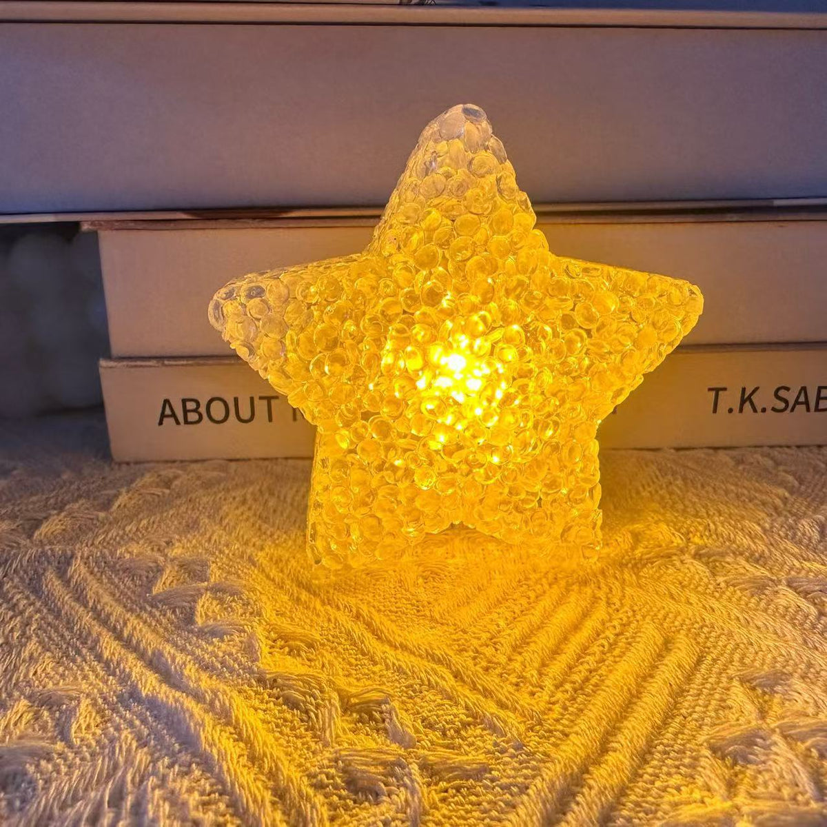 LED Frosted Acrylic Star Ambient Night Lamp Acalora
