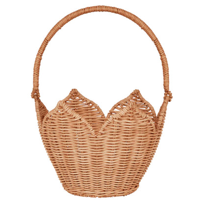 Decorative Woven Handled Basket Acalora