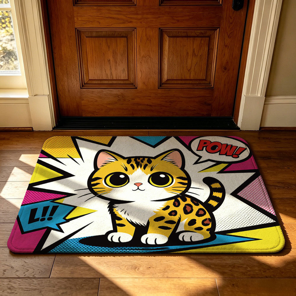 Unisex Cartoon-Themed Area Mat