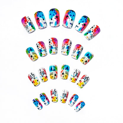 Musical Note Artistic Nail Art Acalora