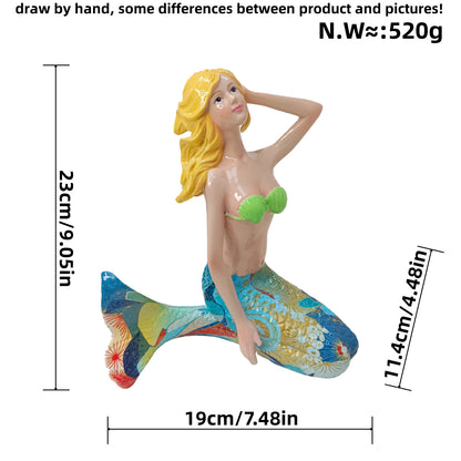 Decorative Mermaid Figurine Acalora