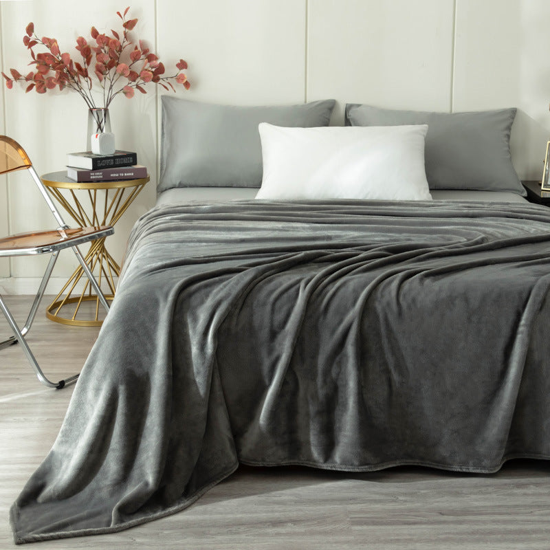Plush Fleece Throw Blanket