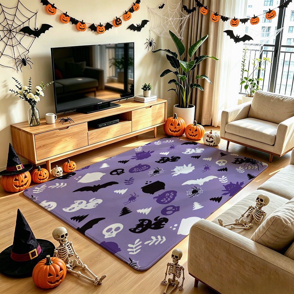 Unisex Halloween-Themed Area Rug