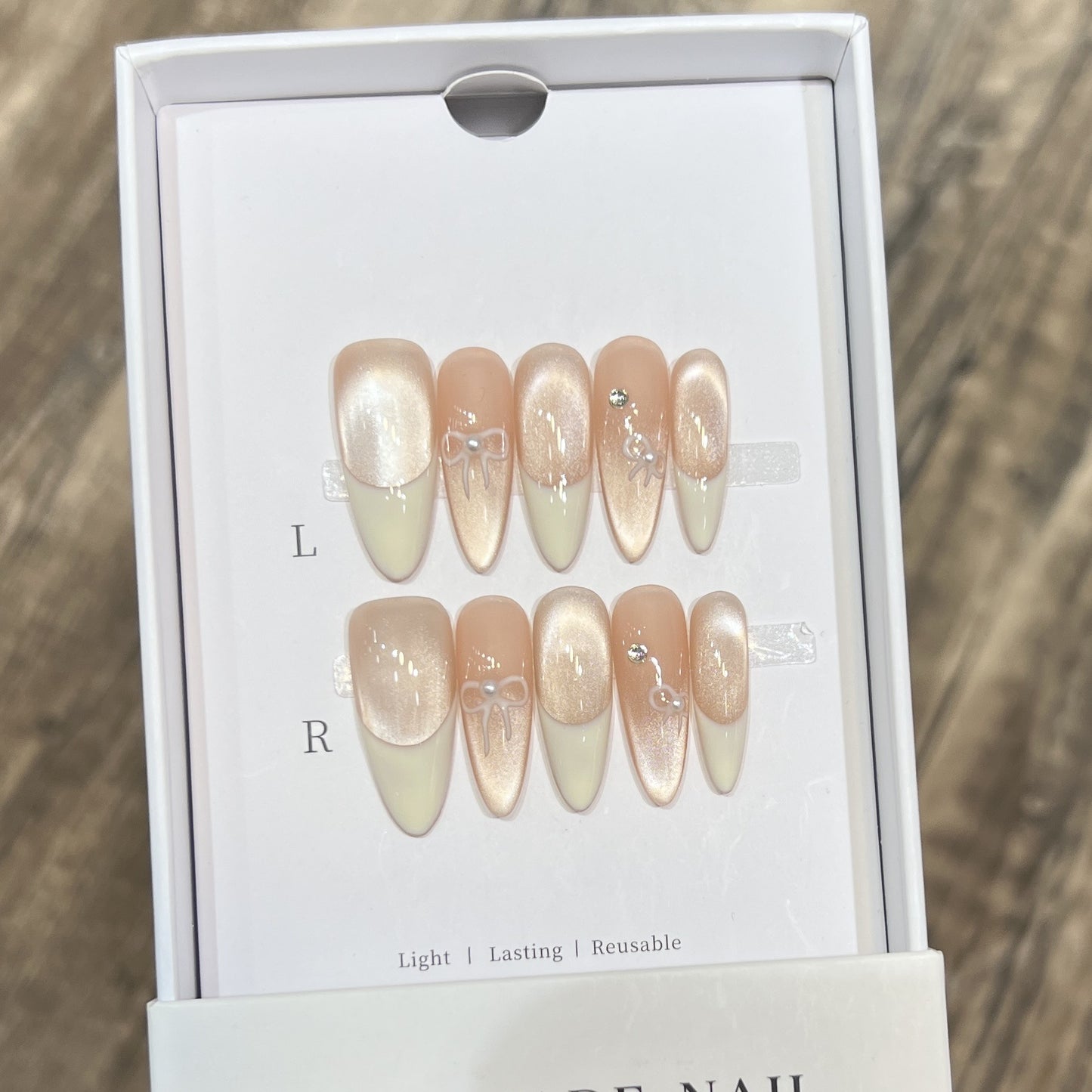 Reusable Handmade Acrylic Nail Tips Acalora