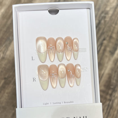 Reusable Handmade Acrylic Nail Tips Acalora