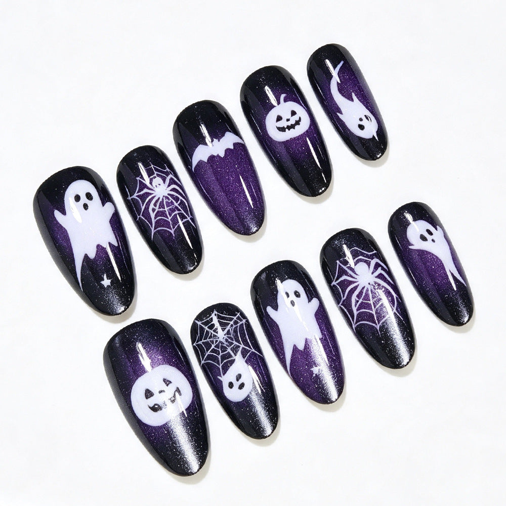 Halloween Themed Decorative Press-On Nails Acalora