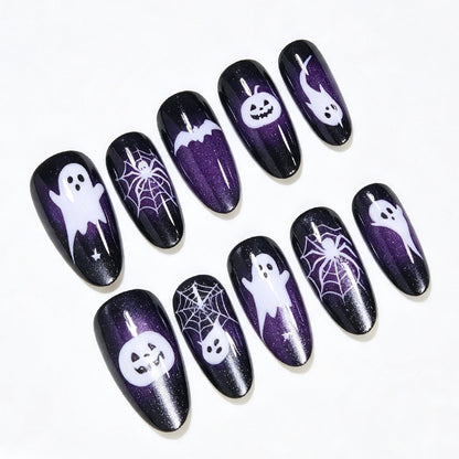 Halloween Themed Decorative Press-On Nails Acalora