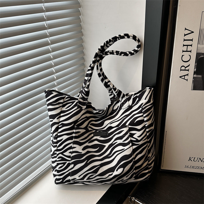 Eco-Friendly Reusable Leopard Print Tote Bag Acalora