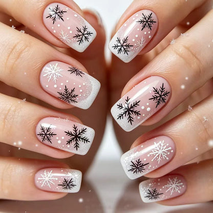 Winter-Themed Nail Art Set Acalora