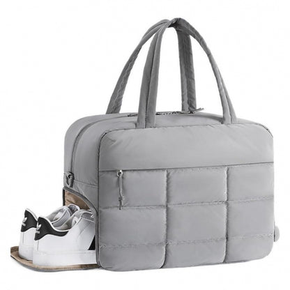 Multi-Functional Quilted Gym Duffel Bag Acalora