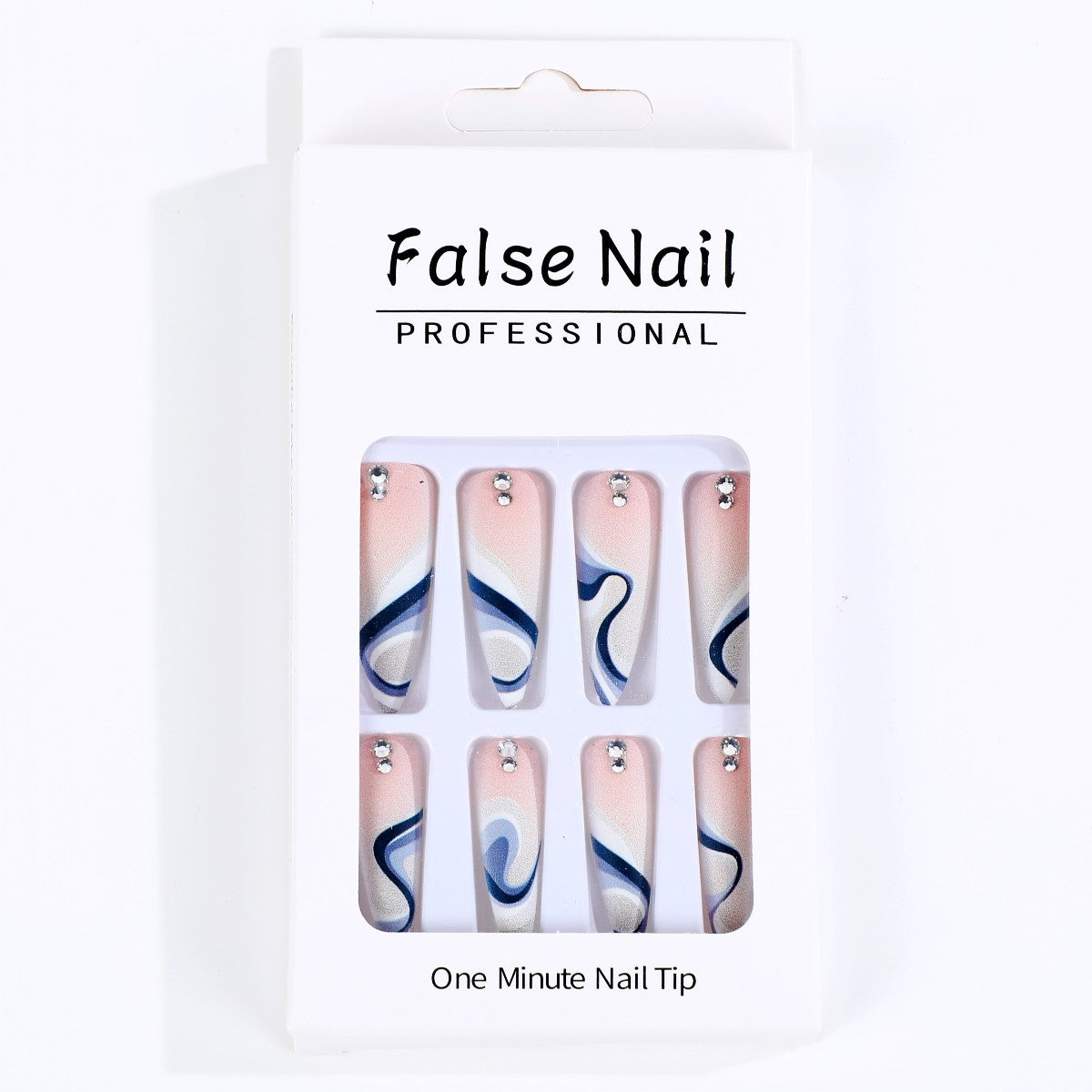 Professional artificial nails with elegant designs Acalora