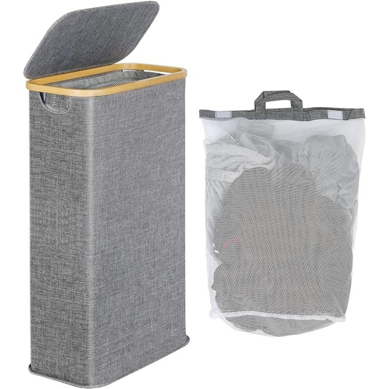 High-quality laundry basket with removable and washable inner bag Acalora