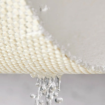 Floral Design Shower Rug
