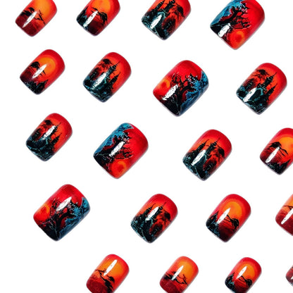 Artistic Halloween Nail Art Acalora