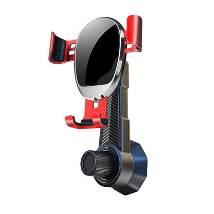 Adjustable gravity air vent smartphone car mount with full rotation joint Bowlift