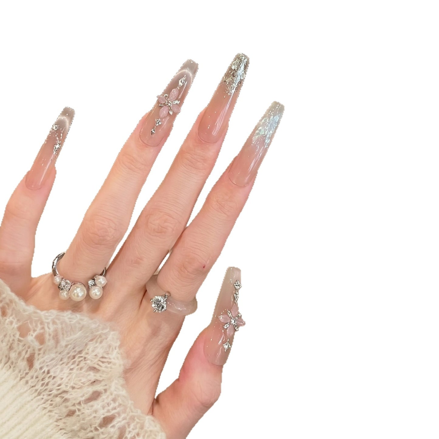 Glamorous Long Stiletto Nail Tips Acalora