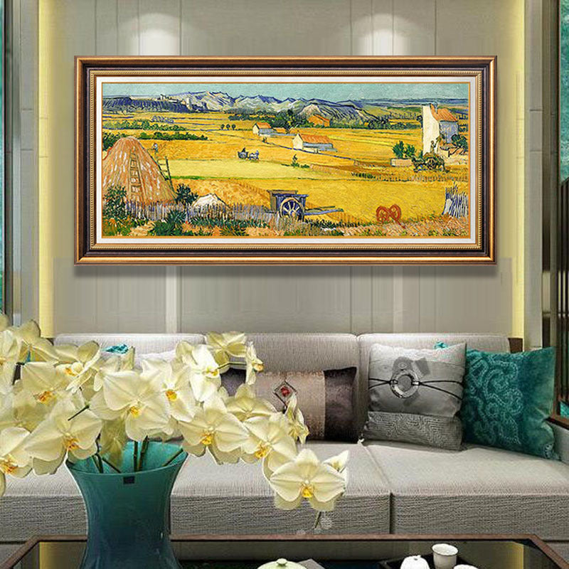Scenic Mountain Landscape Canvas Art