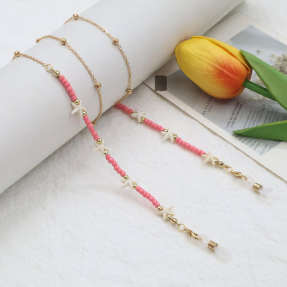Beach-Inspired Beaded Eyewear Chain Acalora