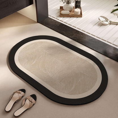 Elegant Woven Bath Mat