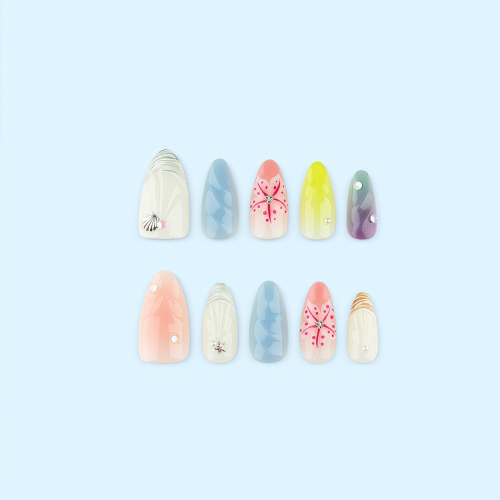 Artificial nails in creative floral design Acalora