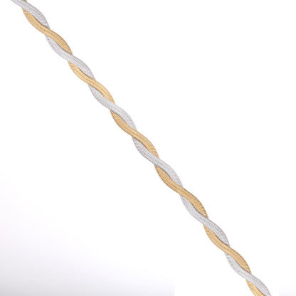Elegant Textured Wire Bracelet Acalora