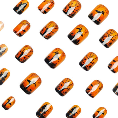 Halloween Haunted House Nail Art Acalora