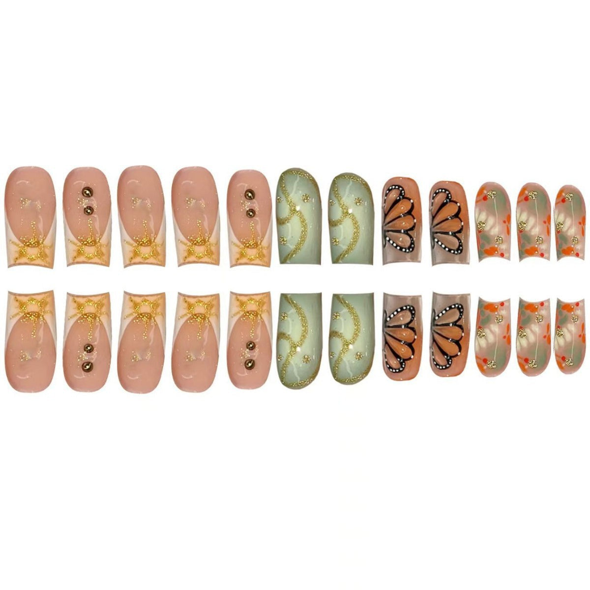 Artistic Acrylic Nail Design Acalora