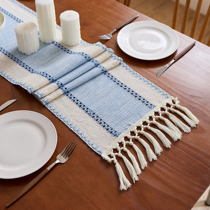 Elegant Knitted Table Runner