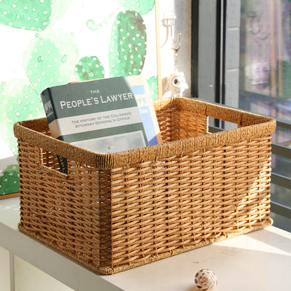 Unisex Practical Storage Basket with Open Handles Karnz