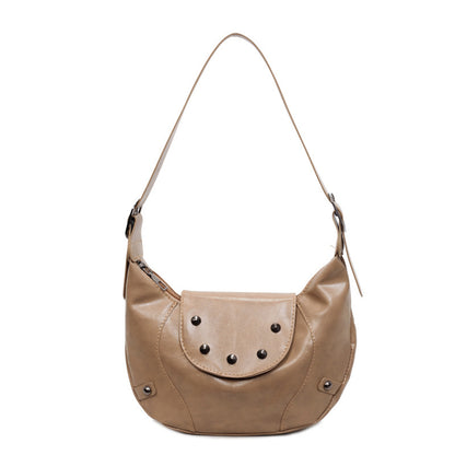 Stylish Leather Hobo Bag Acalora