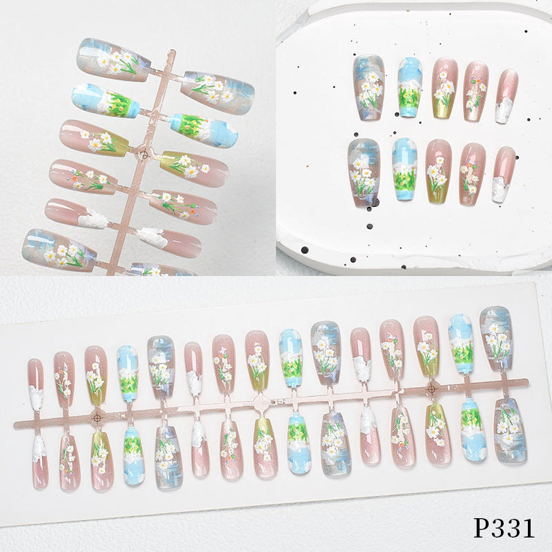 Floral Fantasy Press-On Nail Kit Acalora