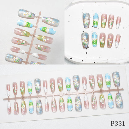 Floral Fantasy Press-On Nail Kit Acalora