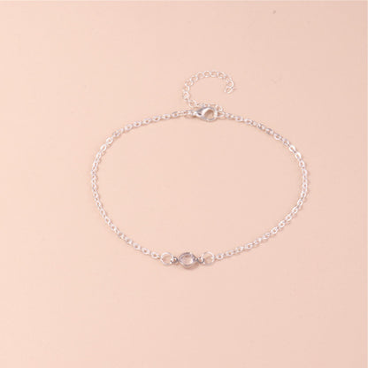 Elegant Minimalist Chain Anklet Acalora