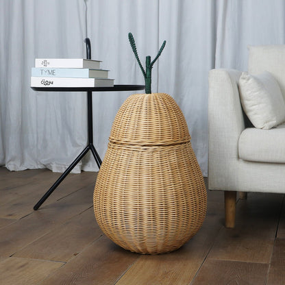 Decorative Woven Storage Container with Lid Acalora