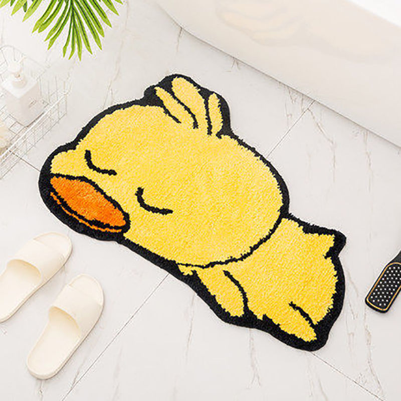 Cartoon Cat-Shaped Bath Mat