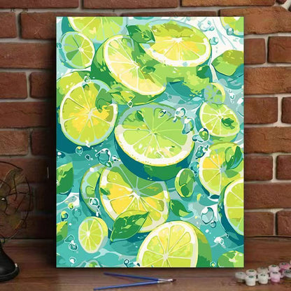 Vibrant Citrus-Inspired Wall Art