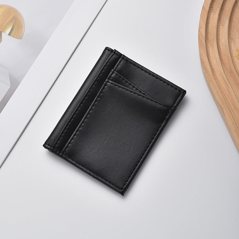 Minimalist Leather Card Wallet Acalora