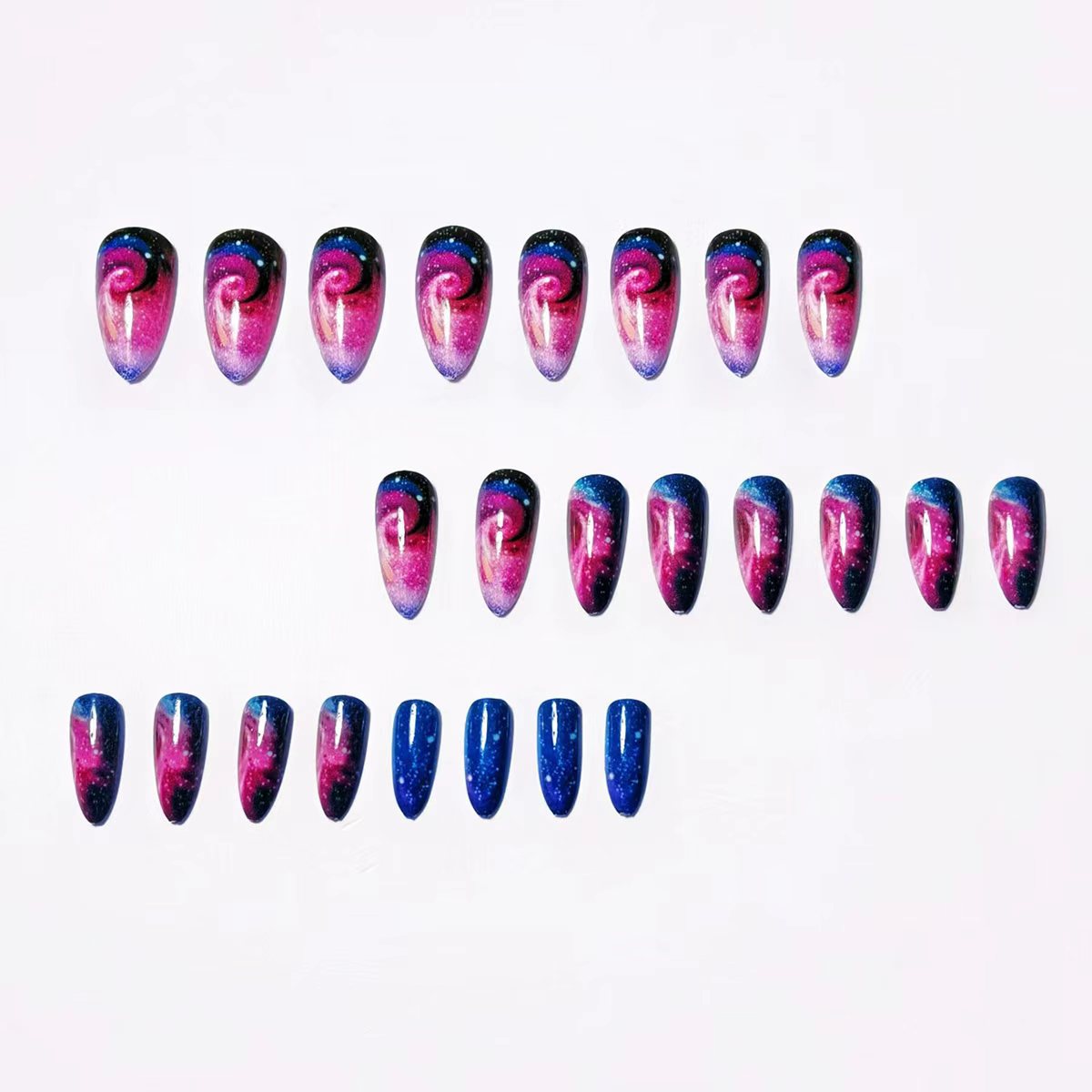 Galaxy-Inspired Nail Art Acalora