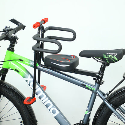 adjustable padded child bicycle passenger seat with safety armrest Bowlift