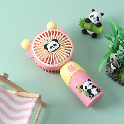 Portable Panda-themed Mini Fan Brehn