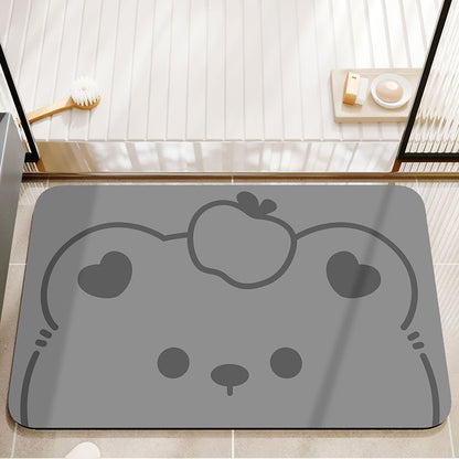 Cute Cartoon Animal Bath Mat