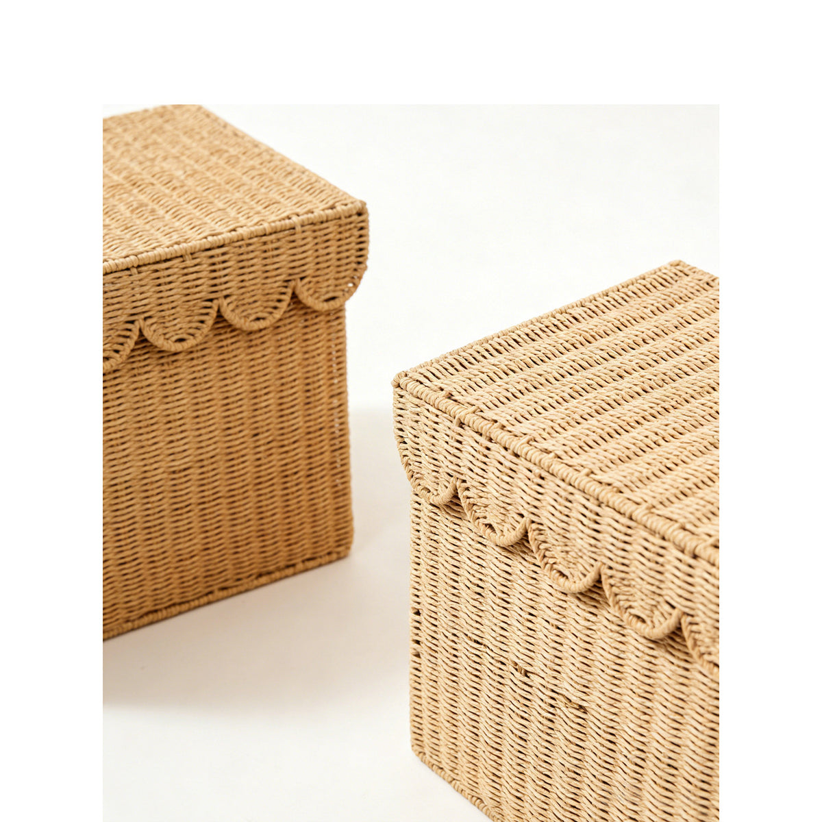 Storage basket with lid Acalora