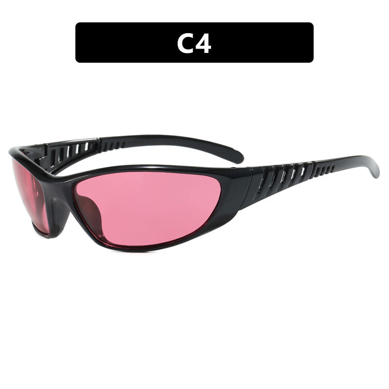 Women's Sporty Sunglasses with aerodynamic design and polarized lenses Karnz