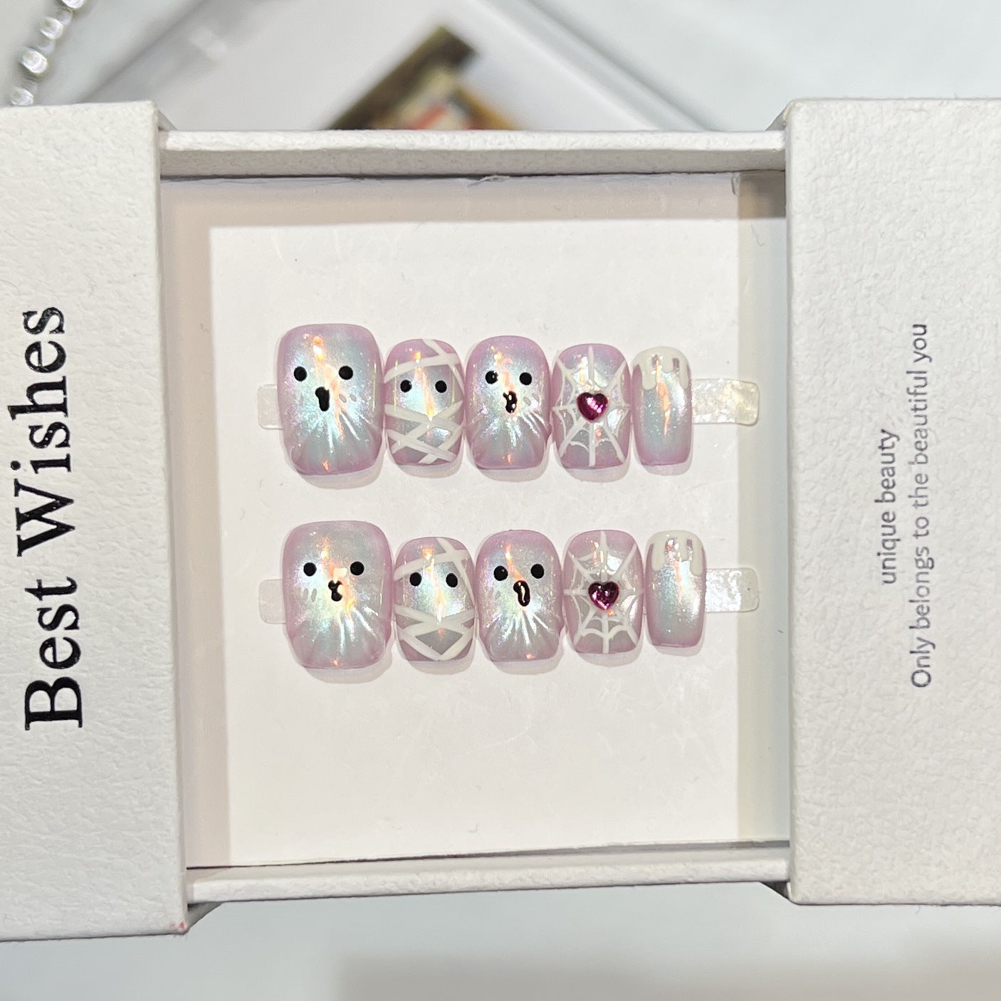 Whimsical Characters Press-On Nail Set Acalora