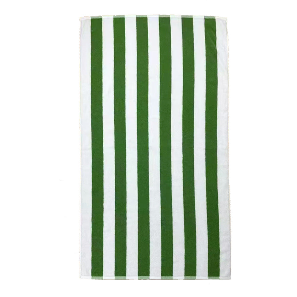 Large Beach Towel With Stylish Stripe Pattern Bowlift
